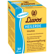 Hạt đất sét thanh lọc cơ thể Luvos Heilerde Imutox 30 gói